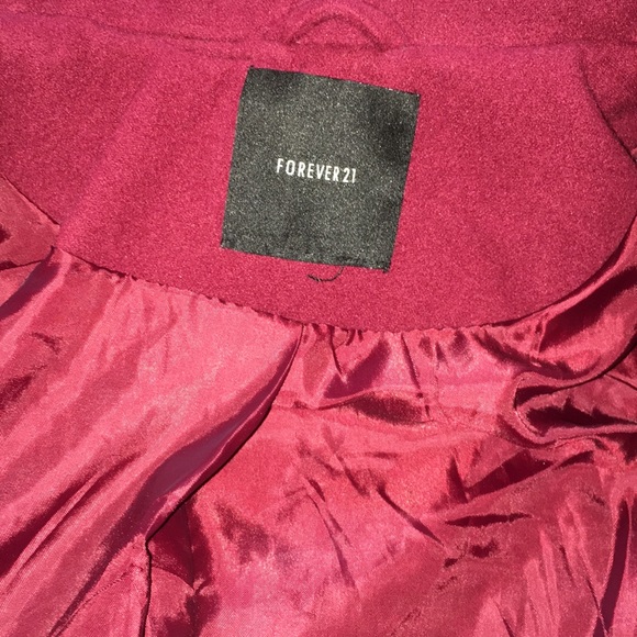 🚫SOLD🚫red trench coat❤️ - Picture 3 of 3